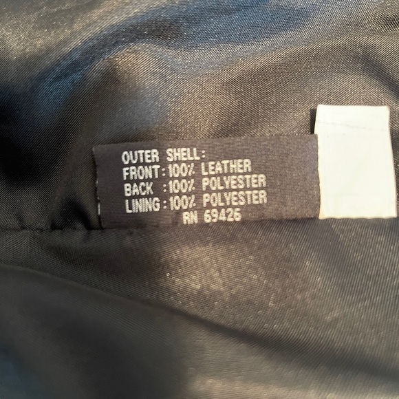 Wilson’s Leather Experts Women’s Black Vest Sz M – Vintage 90s Biker Grunge - Picture 6 of 9